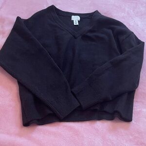 H&M Black Sweater Size L